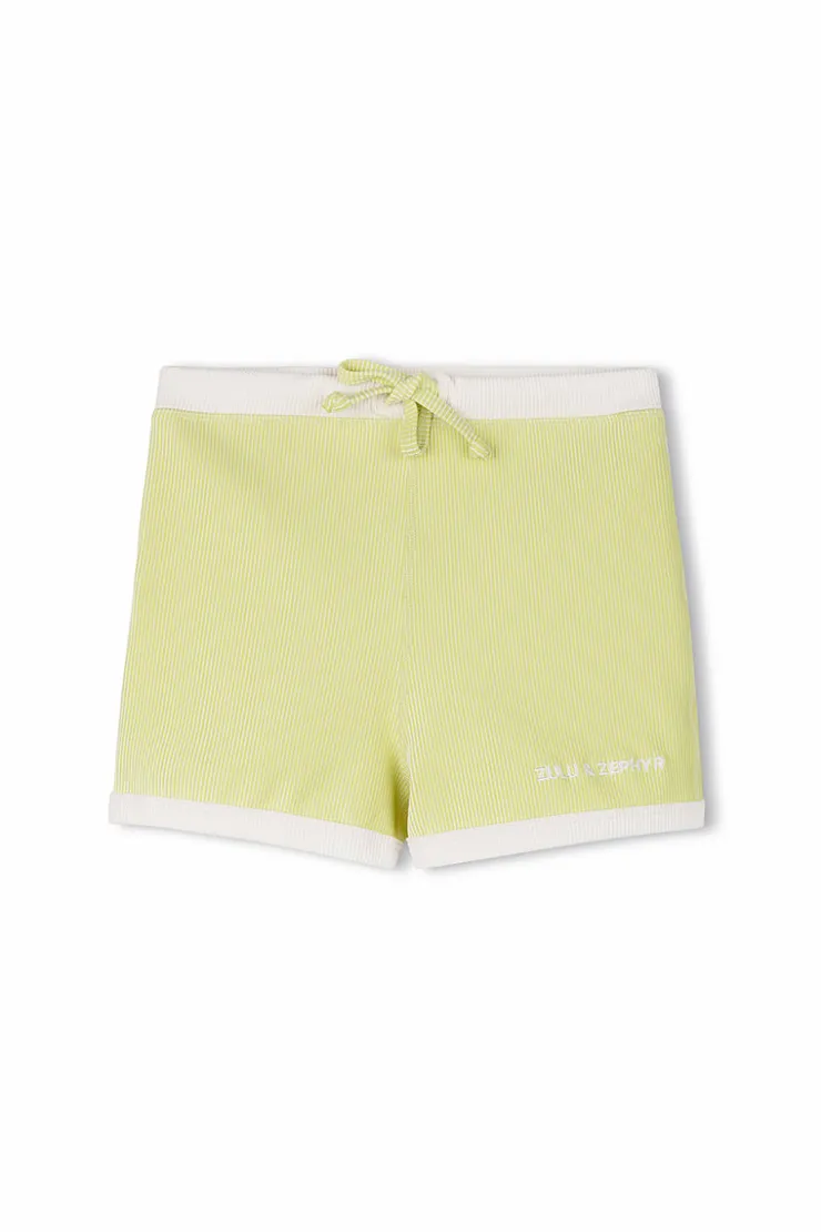 PRE-ORDER Mini Stripe Rib Surf Short - Citrus^Zulu & Zephyr Cheap