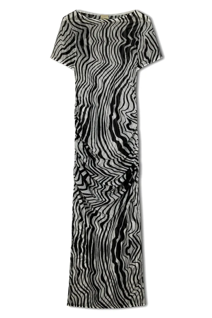 Ripple Stripe Cotton Blend Knit Dress^Zulu & Zephyr Hot