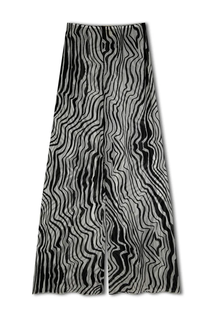 Ripple Stripe Cotton Blend Knit Pant^Zulu & Zephyr Clearance