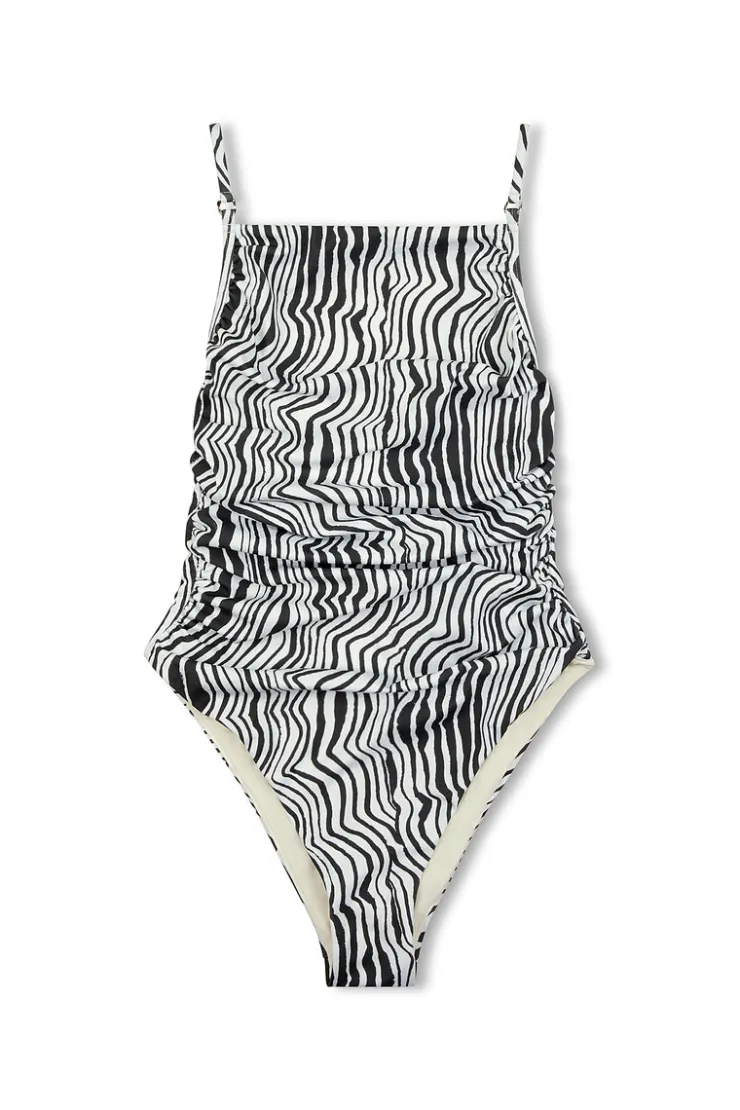 Ripple Stripe One Piece^Zulu & Zephyr Hot