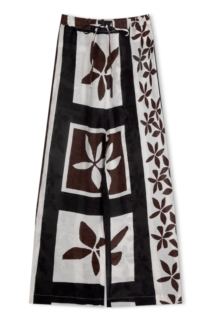 Sarong Flower Linen Pant^Zulu & Zephyr Online