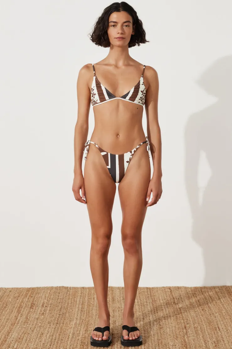 Sarong Flower Rouched Triangle^Zulu & Zephyr Flash Sale