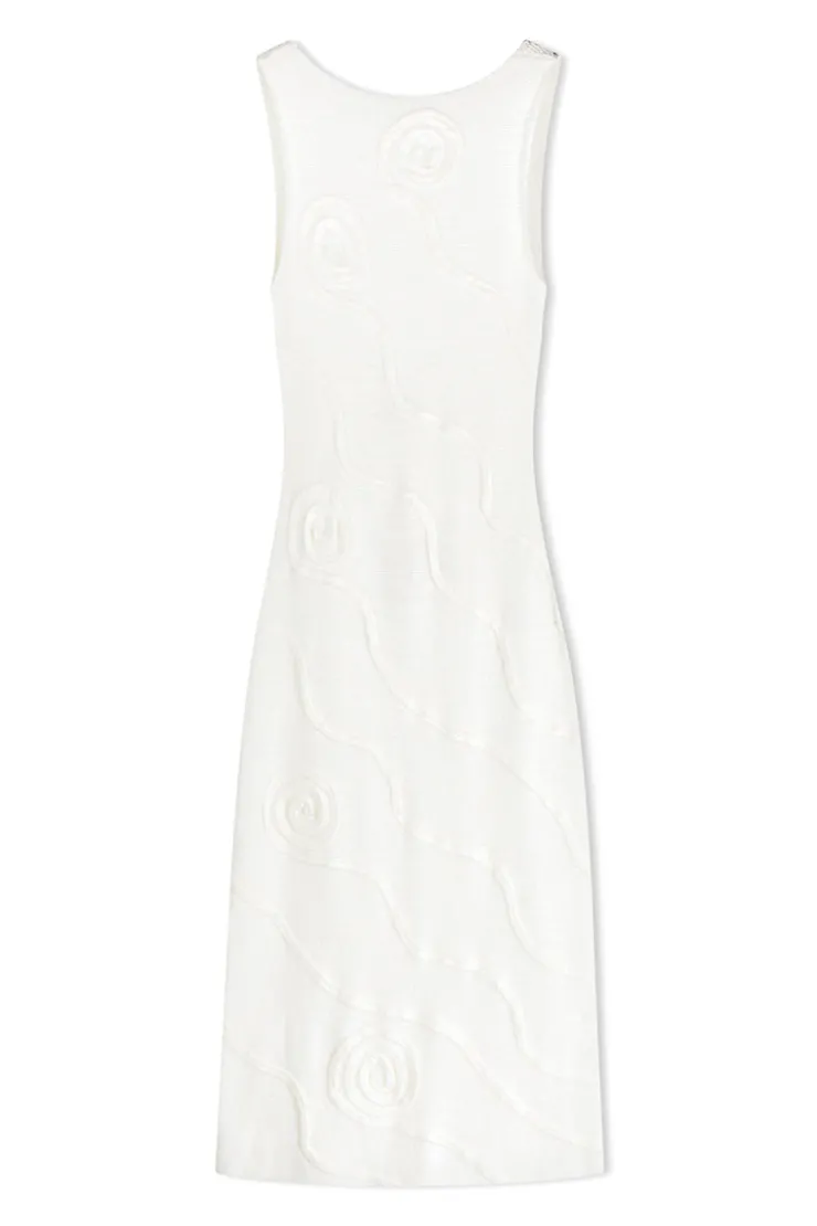 Shea Organic Cotton Swirl Knit Dress^Zulu & Zephyr Cheap