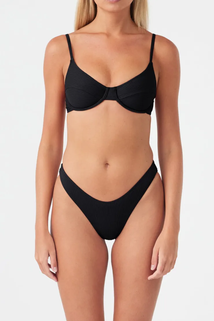 Signature Balconette Bra Cup Top - Black^Zulu & Zephyr Online