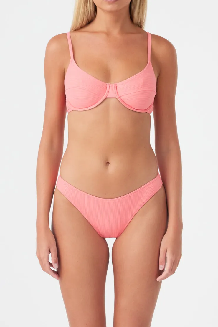 Signature Balconette Bra Cup Top - Coral^Zulu & Zephyr Flash Sale