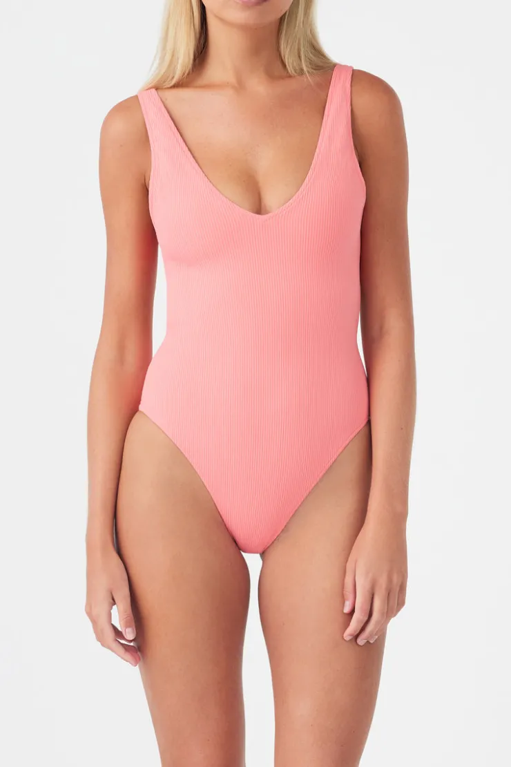 Signature Bikini One Piece - Coral^Zulu & Zephyr Discount