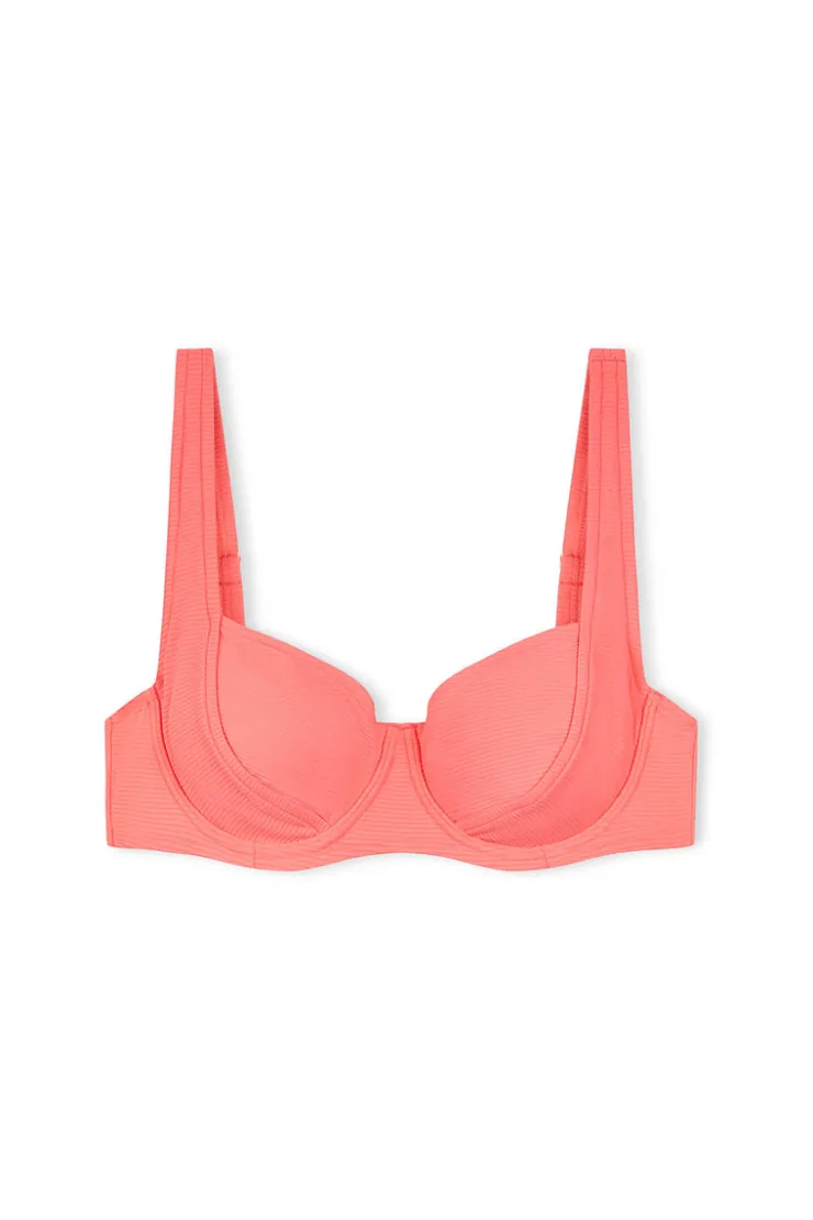 Signature Bra Cup Top - Coral^Zulu & Zephyr New