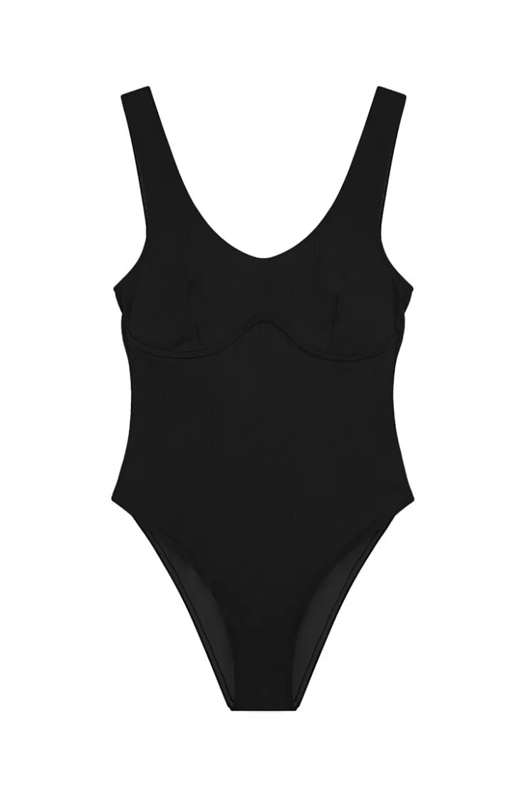 Signature Bralette One Piece - Black^Zulu & Zephyr Discount
