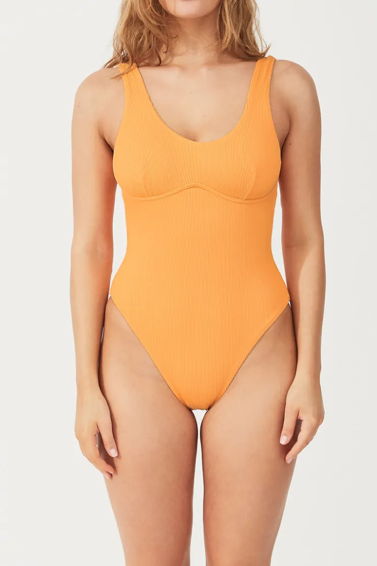 Signature Bralette One Piece - Tangerine^Zulu & Zephyr Outlet