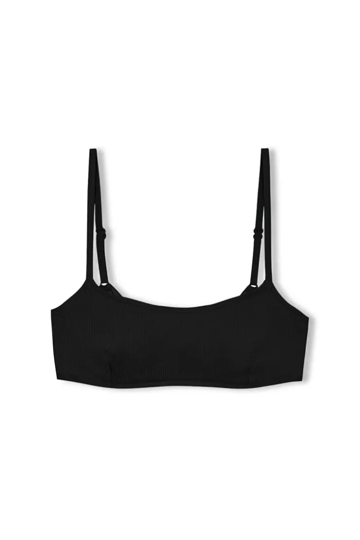 Signature Bralette Top - Black^Zulu & Zephyr Cheap