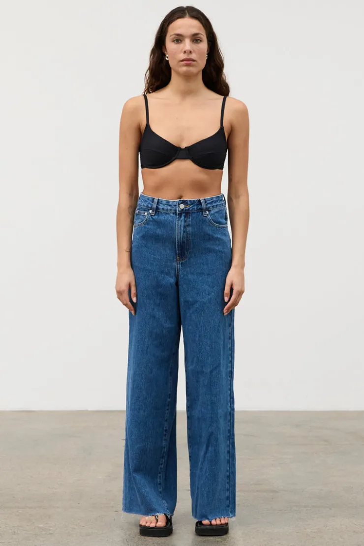 Signature Denim Relaxed Straight Jean - Indigo^Zulu & Zephyr Discount