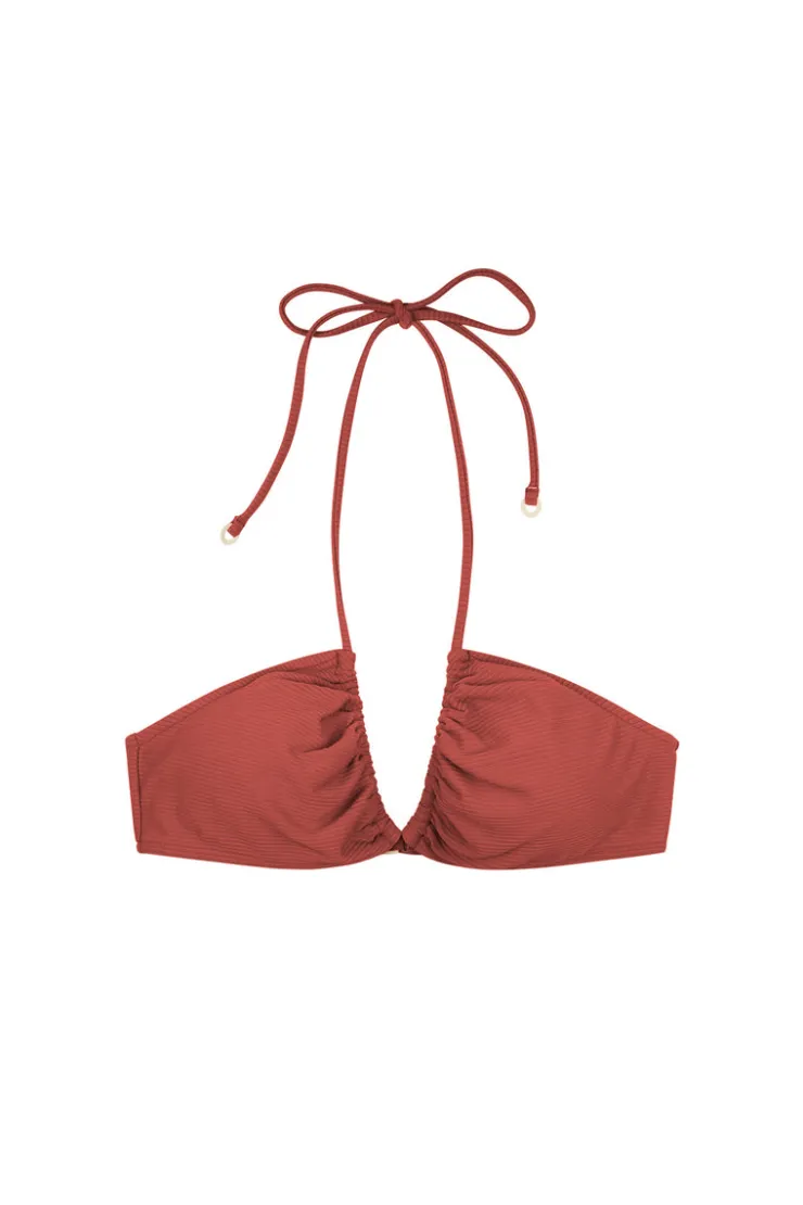 Signature Halter Top - Earth Red^Zulu & Zephyr Discount