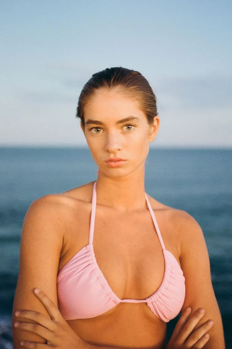 Signature Halter Top - Sea Pink^Zulu & Zephyr Flash Sale