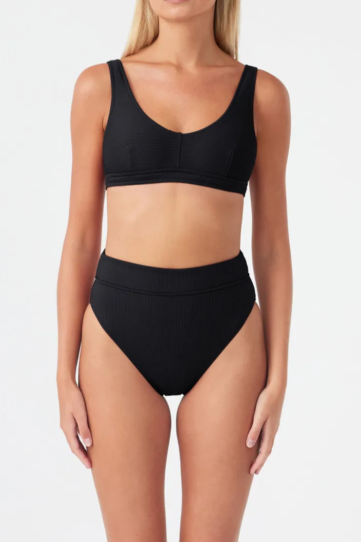 Signature High Waisted Brief - Black^Zulu & Zephyr Sale