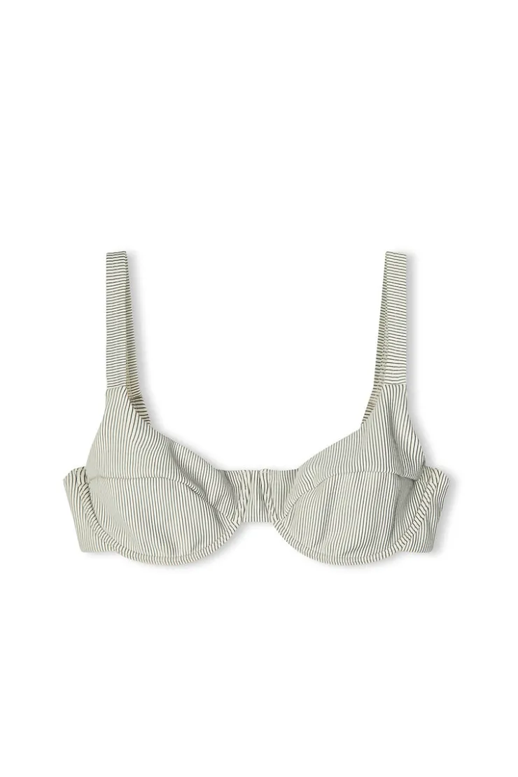 Signature Stripe Adjustable Bra Cup - Coconut^Zulu & Zephyr Sale