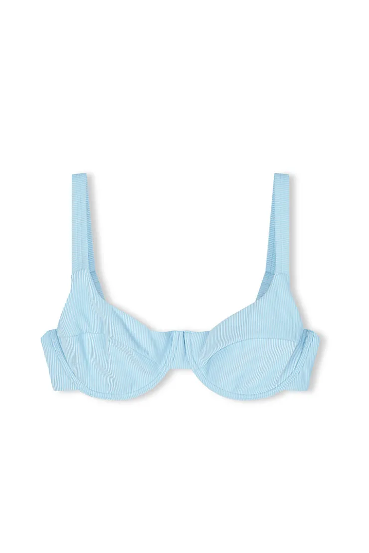 Signature Stripe Adjustable Bra Cup - Shallow Blue^Zulu & Zephyr Shop