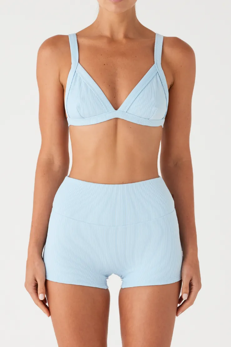 Signature Stripe Boy Short - Shallow Blue^Zulu & Zephyr New