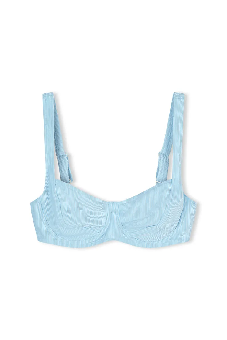 Signature Stripe Bra Cup - Shallow Blue^Zulu & Zephyr Outlet