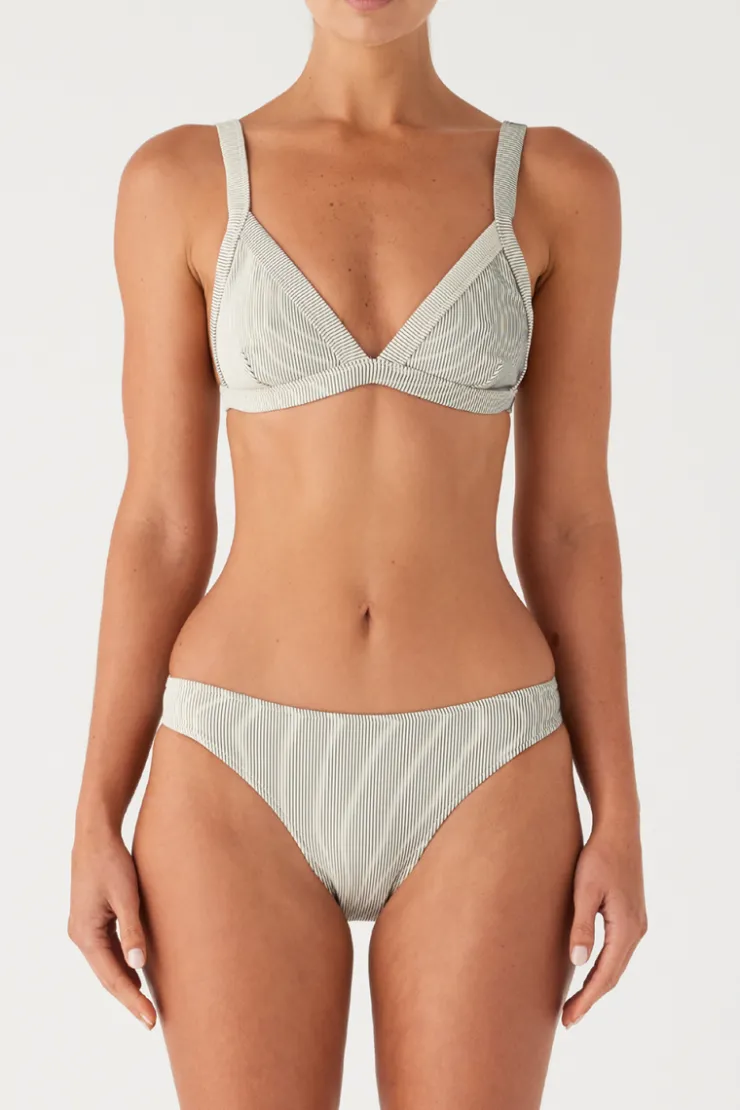 Signature Stripe Classic Brief - Coconut^Zulu & Zephyr New