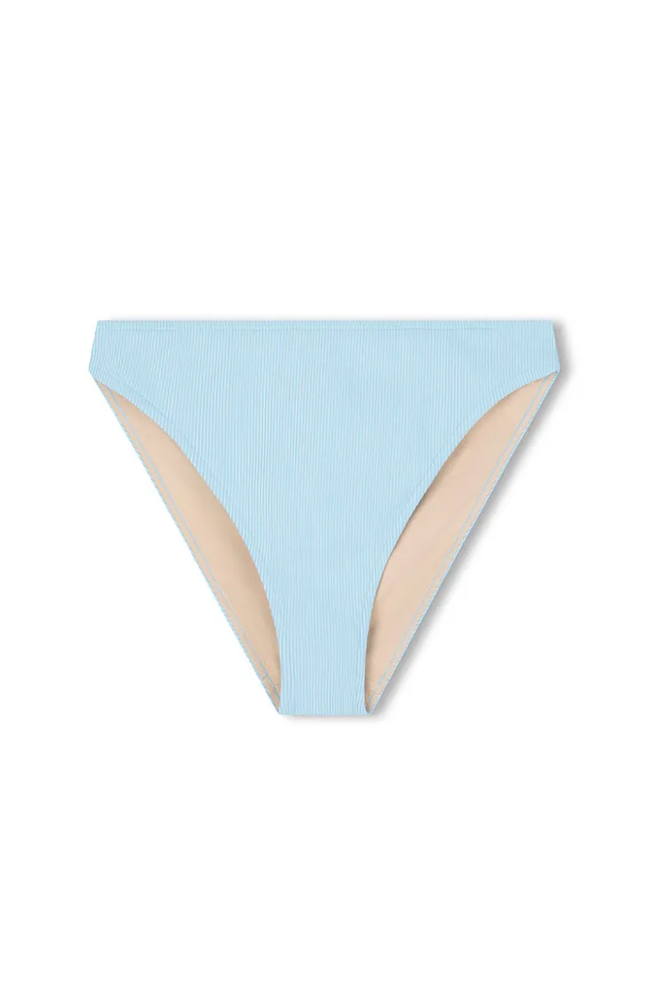 Signature Stripe High Cut Brief - Shallow Blue^Zulu & Zephyr New
