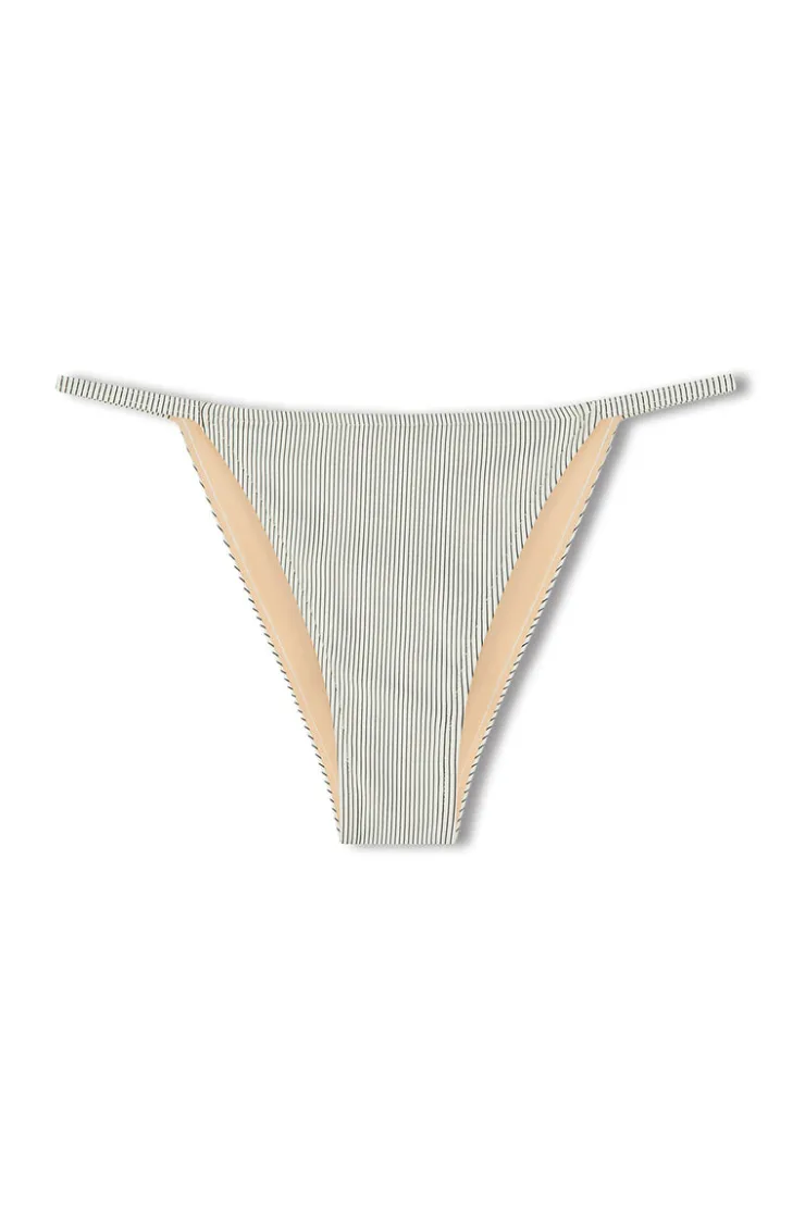Signature Stripe Hipster String Brief - Coconut^Zulu & Zephyr Store