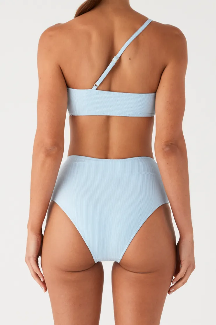 signature_stripe_one_shoulder_bralette__shallow_blue_2-1.webp Signature Stripe One Shoulder Bralette - Shallow Blue^Zulu & Zephyr Discount