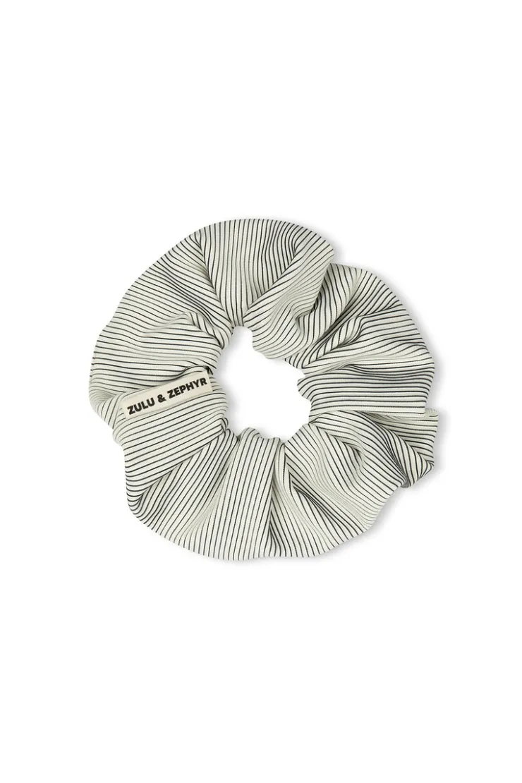 Signature Stripe Scrunchie - Coconut^Zulu & Zephyr New