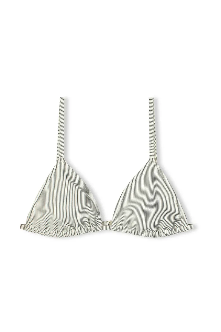 Signature Stripe Simple Triangle Top - Coconut^Zulu & Zephyr Discount