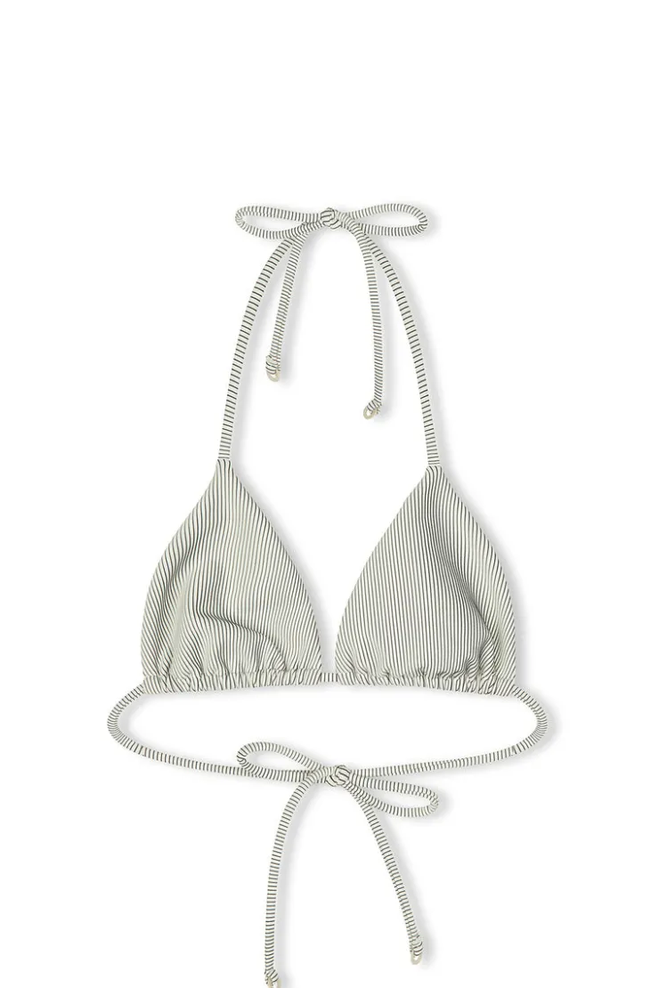 Signature Stripe Tie Triangle Top - Coconut^Zulu & Zephyr Online