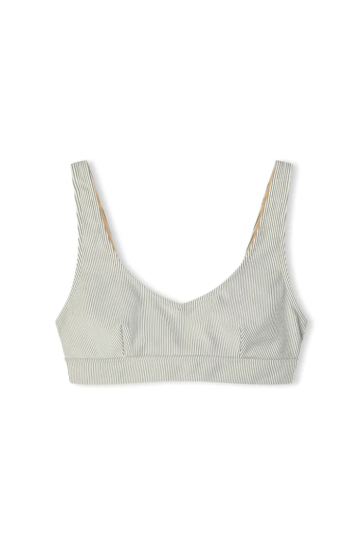Signature Stripe Waistband Bralette Top - Coconut^Zulu & Zephyr Online