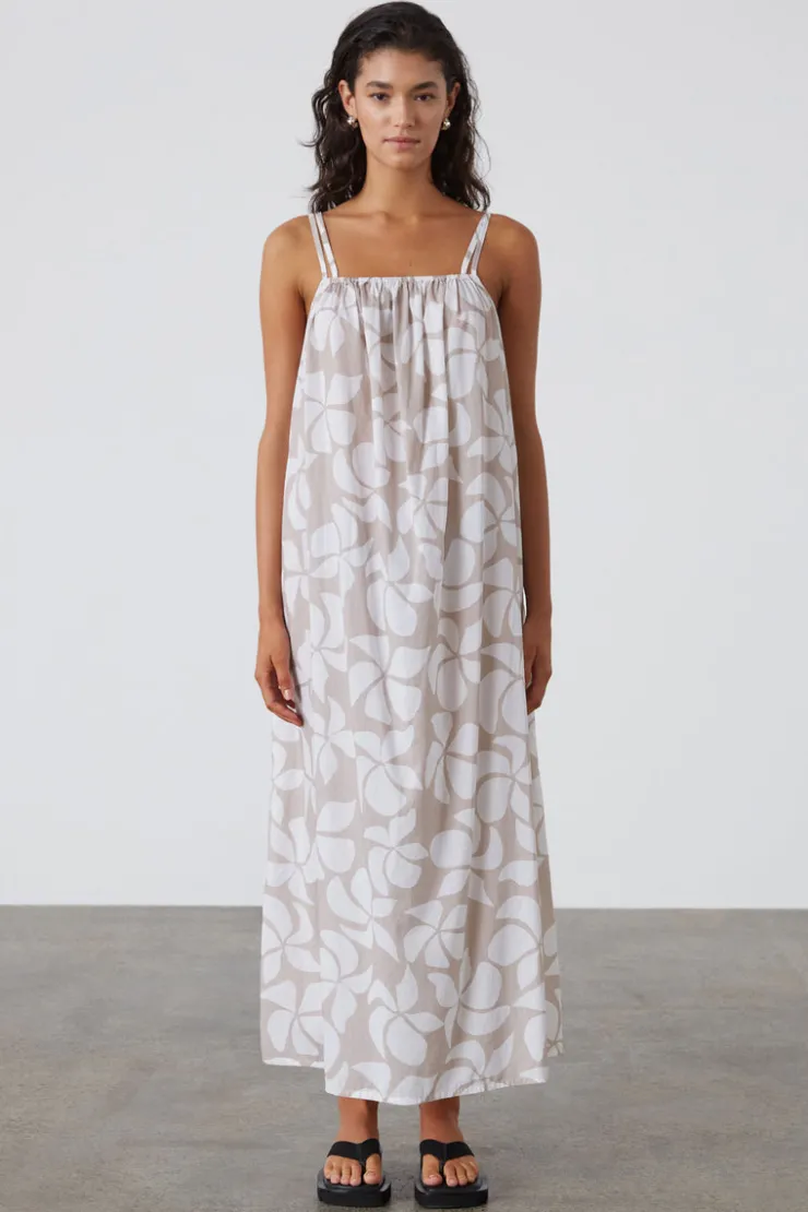 Silver Lilo Organic Cotton Dress^Zulu & Zephyr Hot