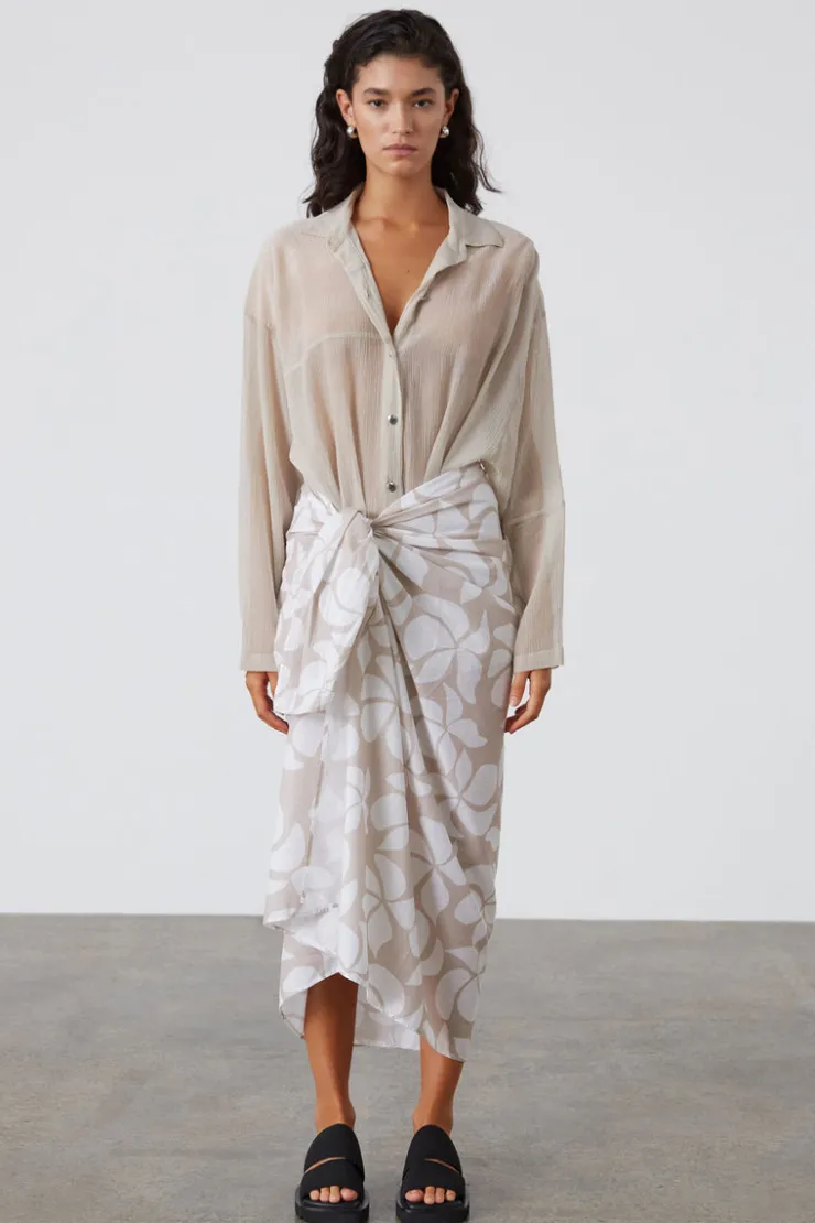 Silver Lilo Organic Cotton Pareo^Zulu & Zephyr Online