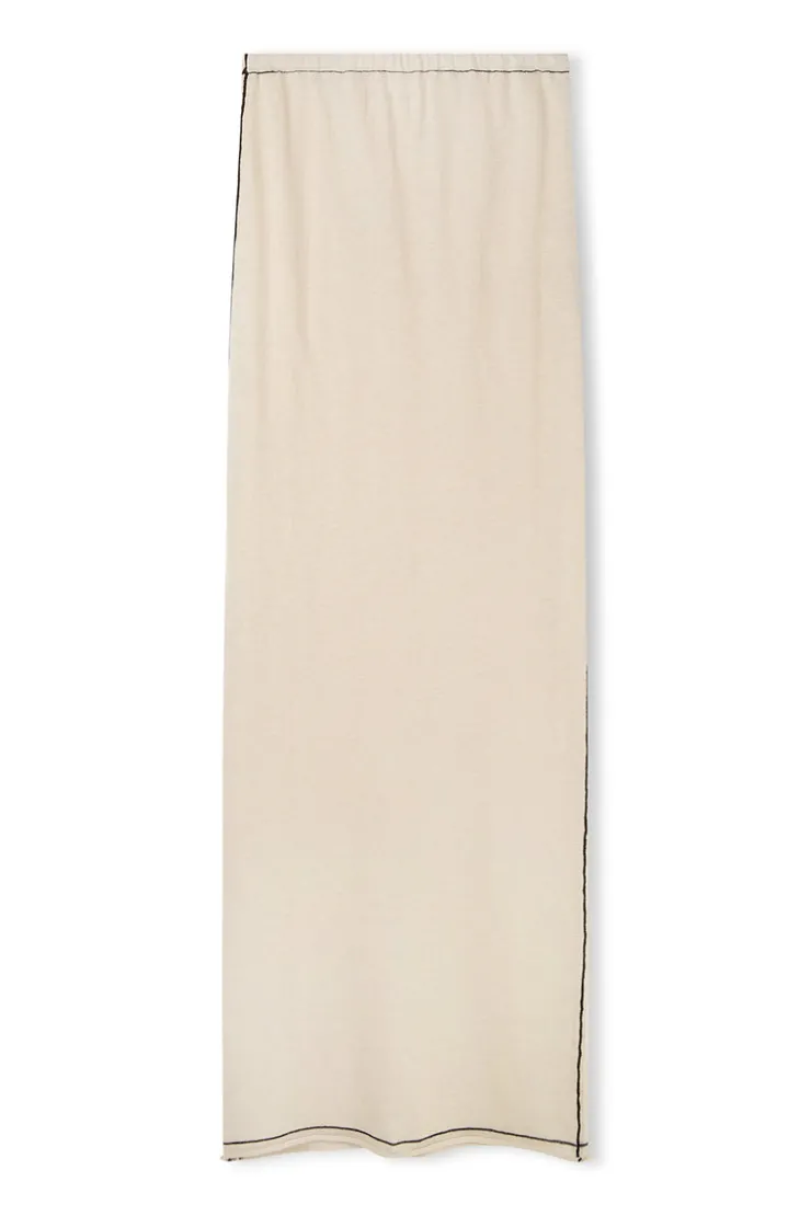 Stone Contrast Knit Skirt^Zulu & Zephyr Fashion