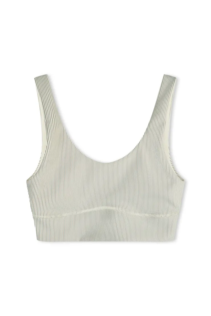 Stripe Rib Crop Top - Coconut^Zulu & Zephyr New