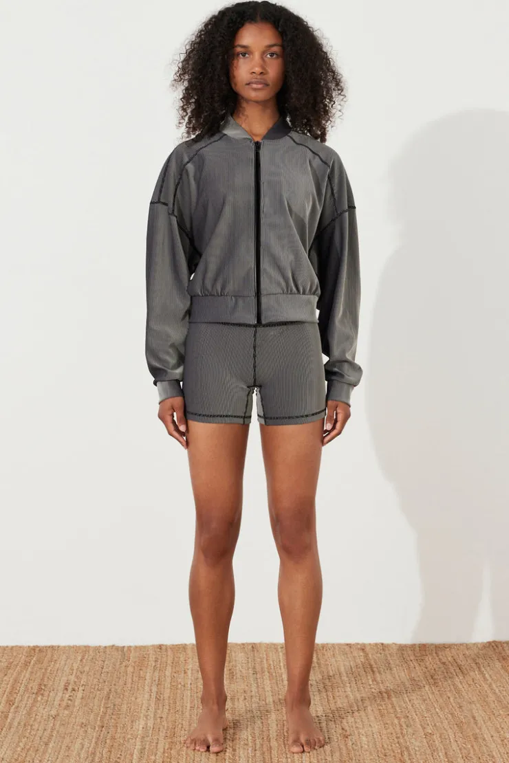 stripe_rib_jacket__black_2-1.webp Stripe Rib Jacket - Black^Zulu & Zephyr New