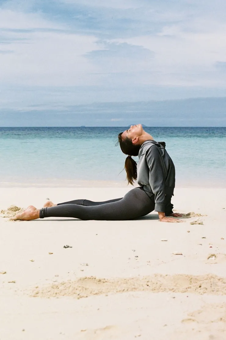 Stripe Rib Legging - Black^Zulu & Zephyr Best Sale