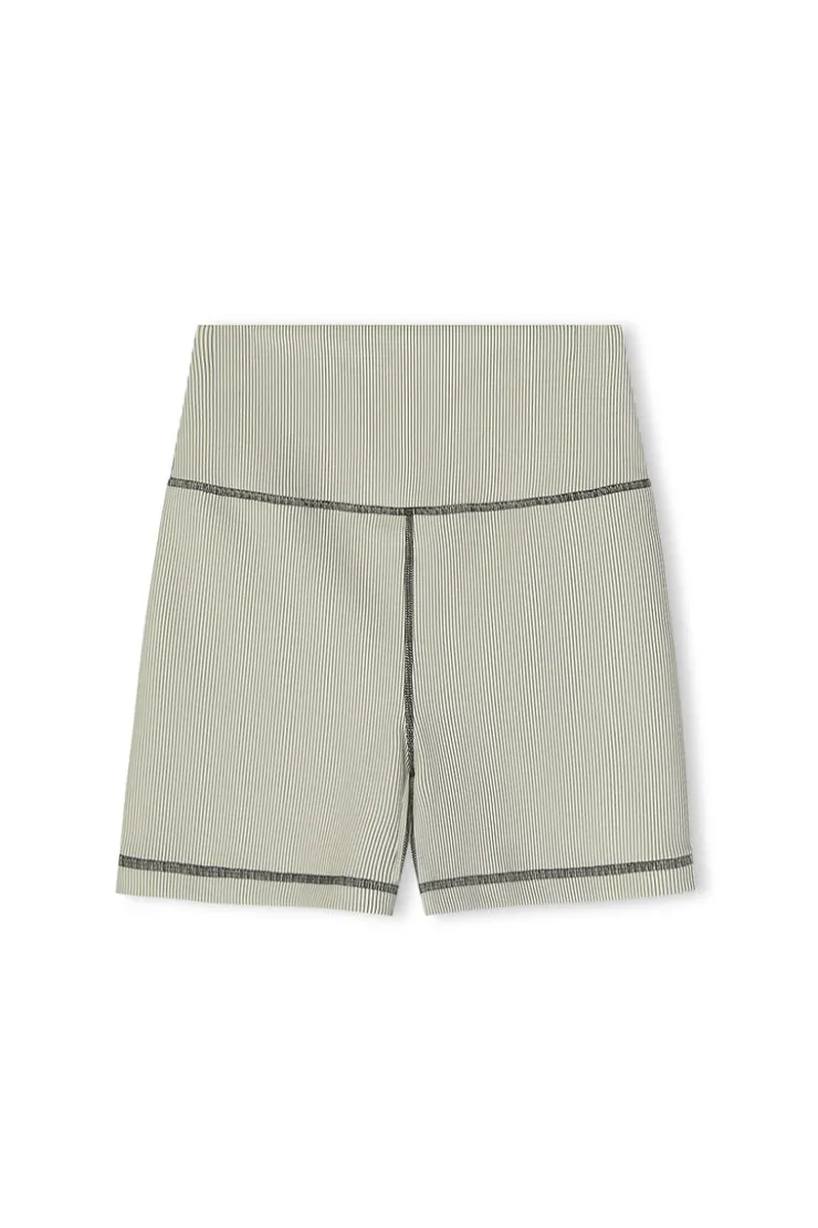 Stripe Rib Short - Coconut^Zulu & Zephyr Fashion