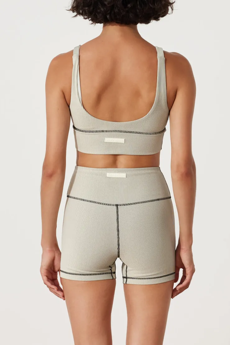 stripe_rib_short__coconut_2-2.webp Stripe Rib Short - Coconut^Zulu & Zephyr Fashion