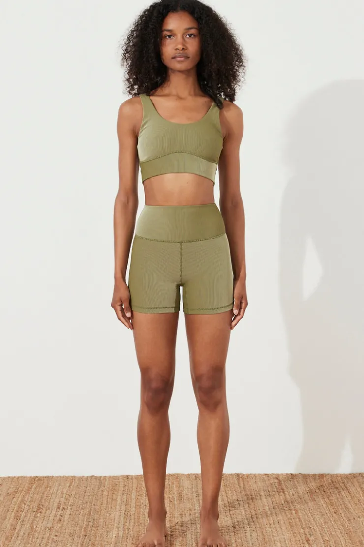 stripe_rib_short__olive_2-1.webp Stripe Rib Short - Olive^Zulu & Zephyr Clearance