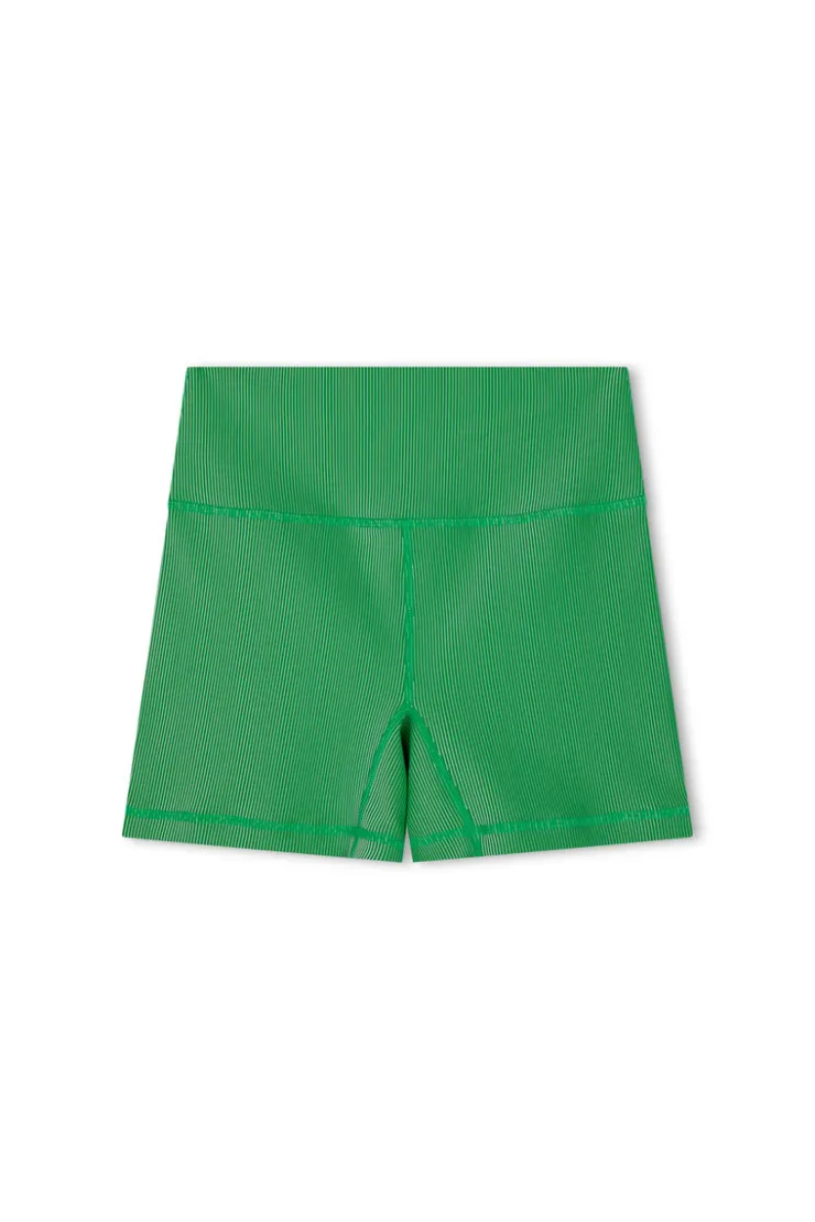Stripe Rib Short - Parrot Green^Zulu & Zephyr Online