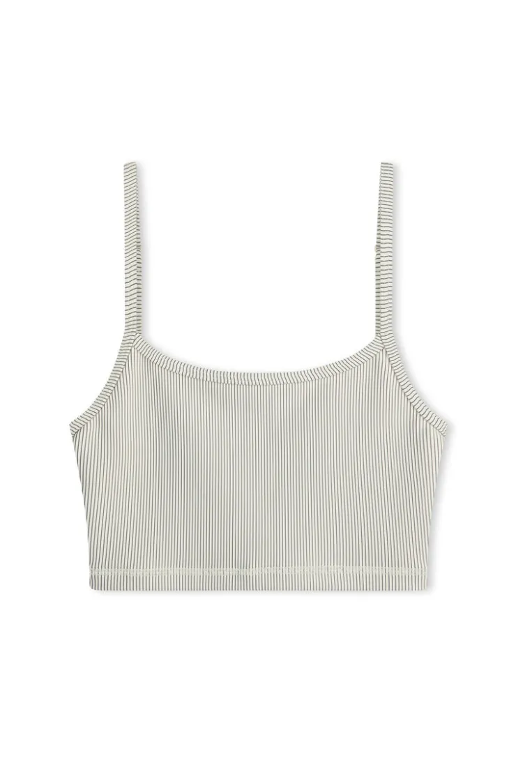 Stripe Rib Singlet - Coconut^Zulu & Zephyr Online