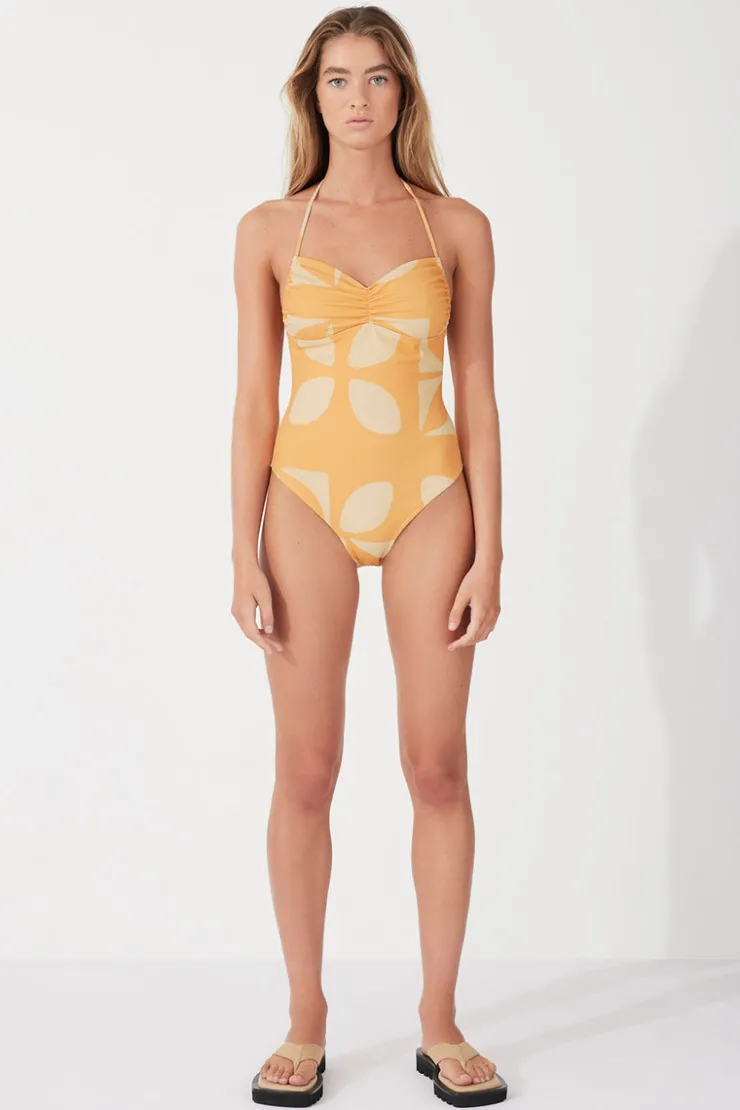 Sun Tile Halter One Piece^Zulu & Zephyr Best