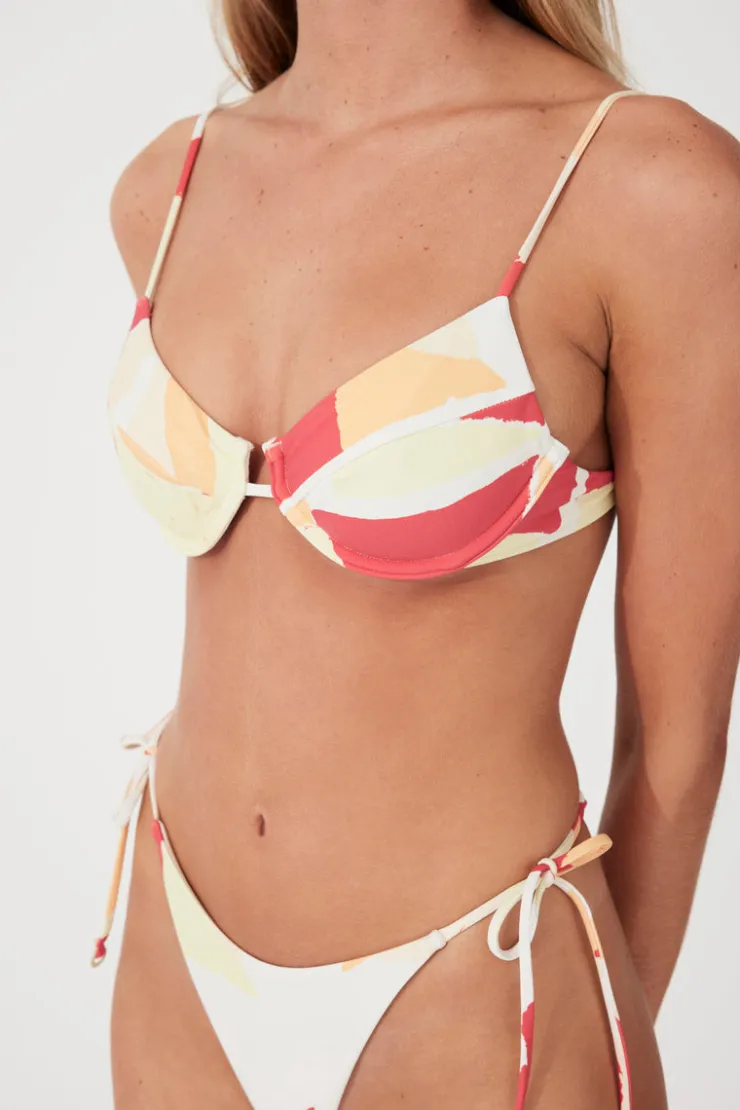 Sunset Tile Balconette Bra Cup^Zulu & Zephyr Discount