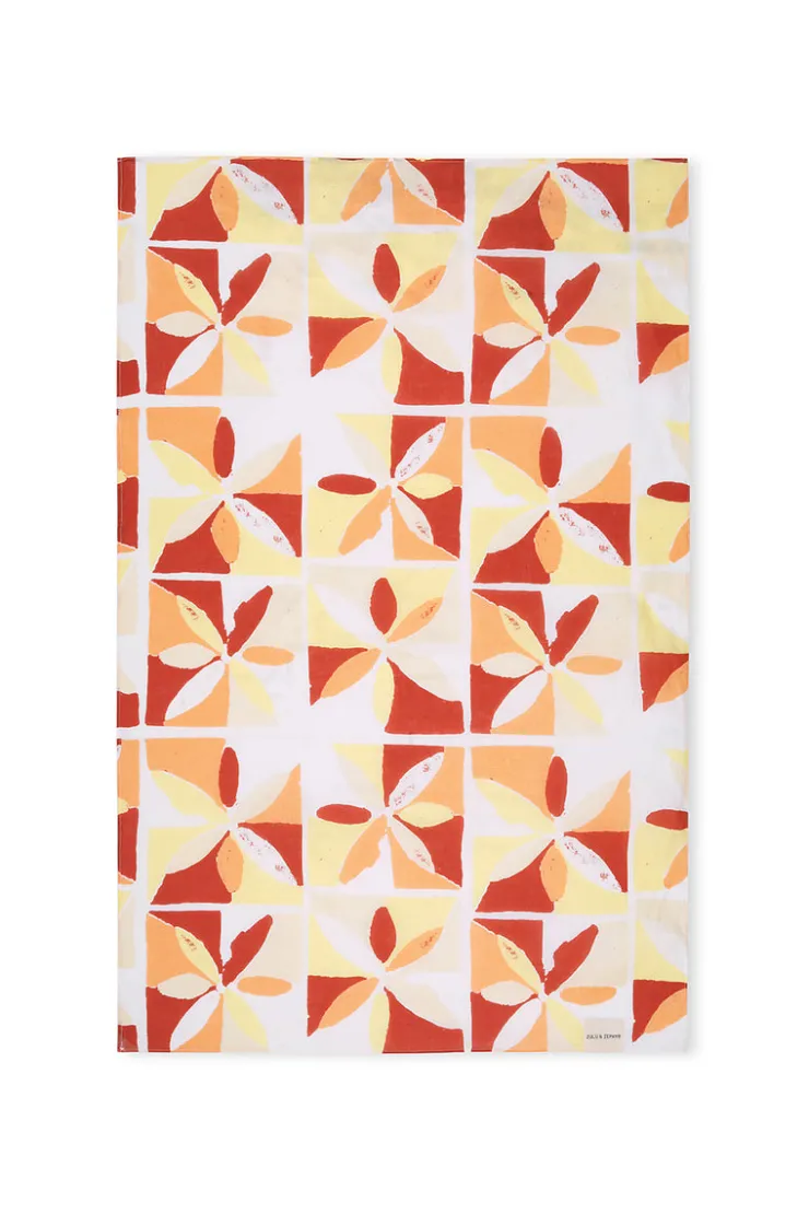 Sunset Tile Linen Pareo^Zulu & Zephyr Online