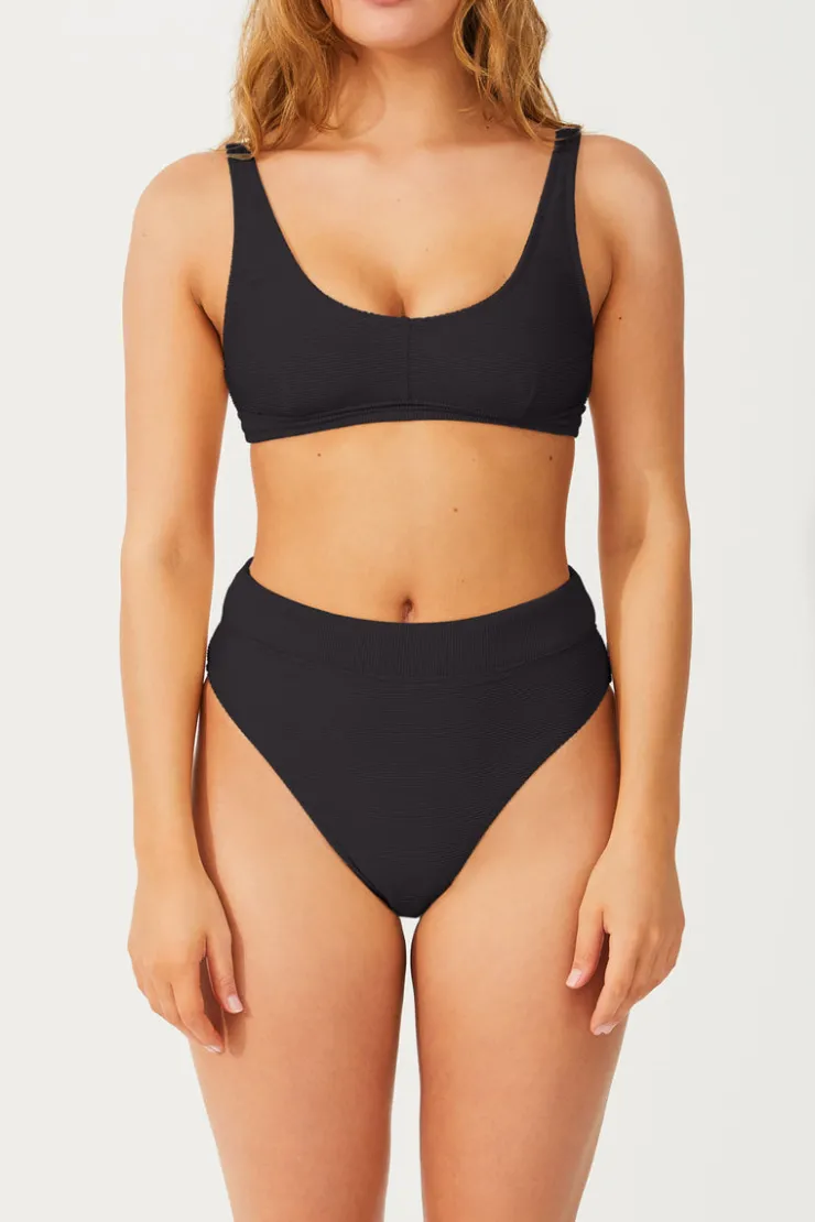 Waistband Bralette Top - Black^Zulu & Zephyr Sale