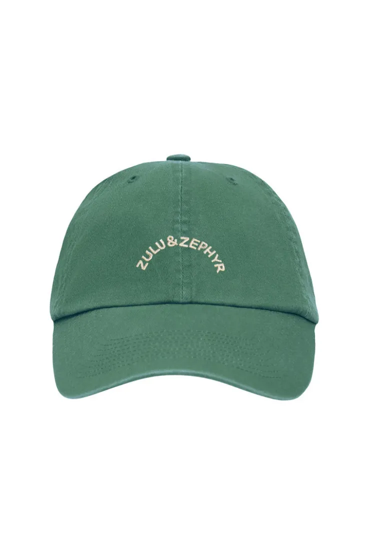 Arch Logo Canvas Cap - Tallow Green^Zulu & Zephyr Flash Sale