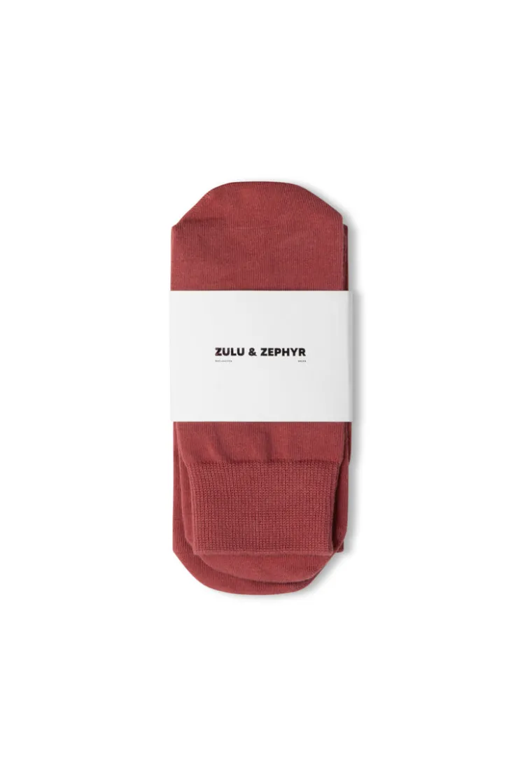 Logo Sock - Plum^Zulu & Zephyr Best Sale