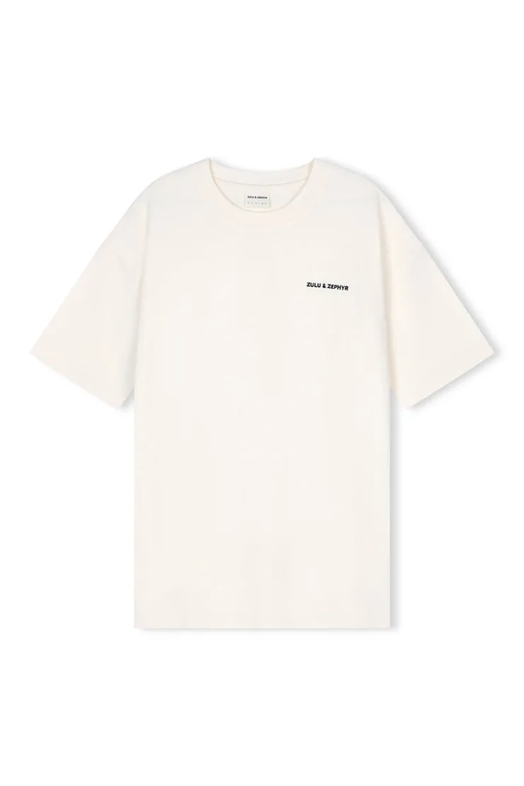 Logo Tee - Warm White^Zulu & Zephyr Outlet
