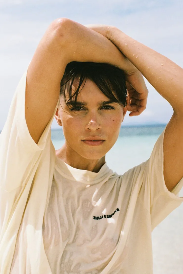 Logo Tee - Warm White^Zulu & Zephyr Outlet