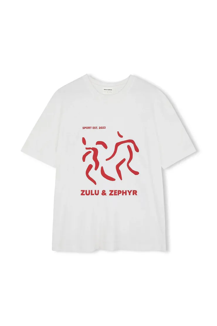 Sports Tee - Chilli Red^Zulu & Zephyr New